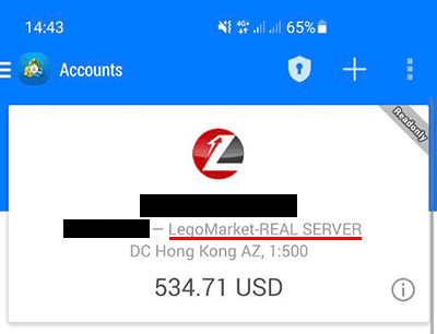 Contoh akun real robot trading ATG AutoTrade Gold